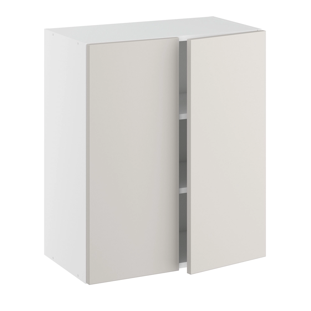 Overskab, m/dobbelt låger, 2 hylder. H:704 B:600 D:320