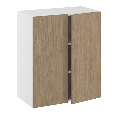 Overskab, m/dobbelt låger, 2 hylder. H:704 B:800 D:320