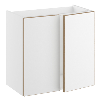 Badrumsvask låg slimline 2 dörrar H:576 D:320 B:800