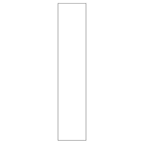 Kitchn Indfarvet højskabsside bad H:1728mm D:320