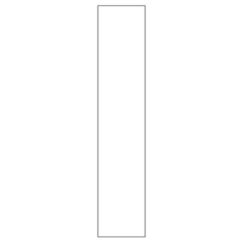 Kitchn Integreret friside til badhøjskab H: 172,8 cm D: 32 cm