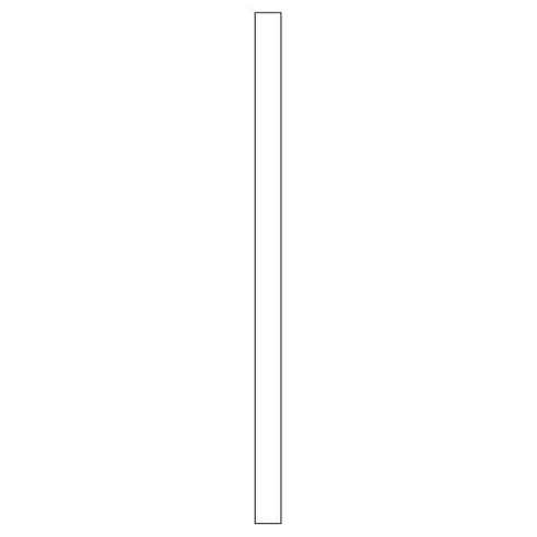 Kitchn  Tilpasning til højskab<br>H: 195,2 cm B: 10 cm