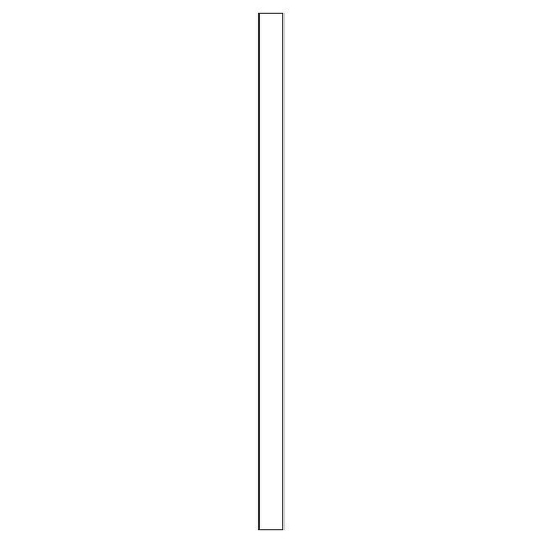 Kitchn Tilpasning til ekstra højt højskab<br>H: 214,4 cm B: 10 cm