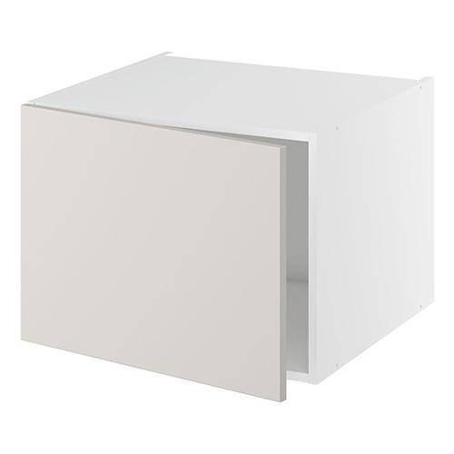 Topskab, 1 sidehængt låge. H:448 B:600 D:580