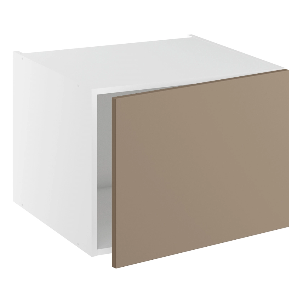 Topskab, 1 sidehængt låge. H:448 B:600 D:580