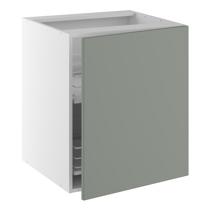 Kitchn Kolonialskab m/låge, 2 kolonialskuffer H:704 D:580 B:400