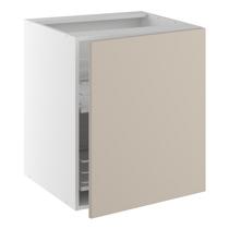 Underskab, 1 låge, 2 kolonialskuffer. H:704 B:500 D:580