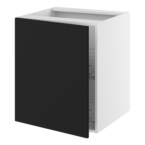 Kitchn Grydeskab. Låge, 2 gryderiste H:704 D:580 B:400