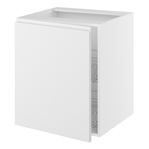 Kitchn Grydeskab. Låge, 2 gryderiste H:704 D:580 B:500