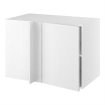 Hjørneindstiksskab m/1 hylde og blændplade B:600 (låge 496 mm. - min. 1150 mm. fra væg) H:704 D:580 B:1000
