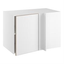 Hjørneindstiksskab m/1 hylde og blændplade B:600 (låge 496 mm. - min. 1150 mm. fra væg) H:704 D:580 B:1000