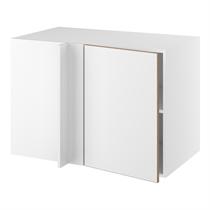 Hjørneindstiksskab m/1 hylde og blændplade B:600 (låge 496 mm. - min. 1150 mm. fra væg) H:704 D:580 B:1000