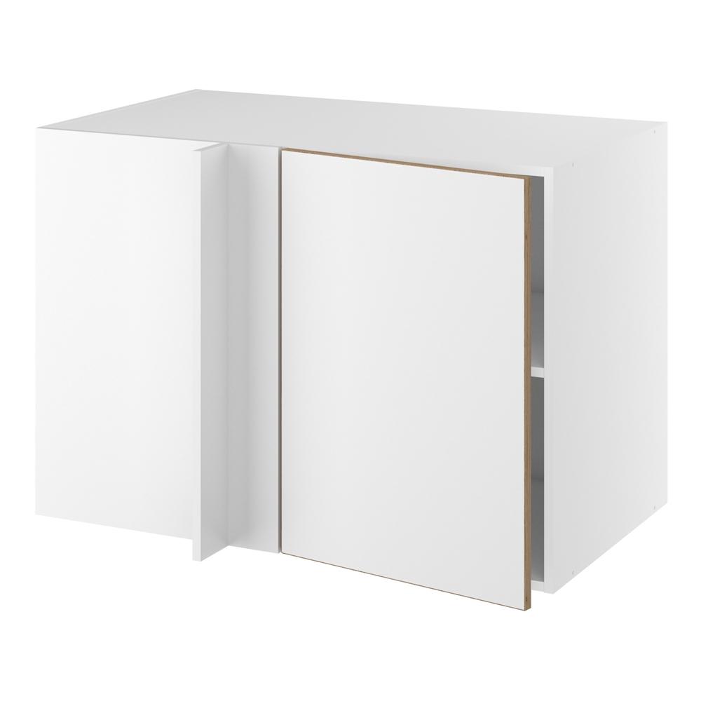 Hjørneindstiksskab m/1 hylde og blændplade B:600 (låge 496 mm. - min. 1150 mm. fra væg) H:704 D:580 B:1000