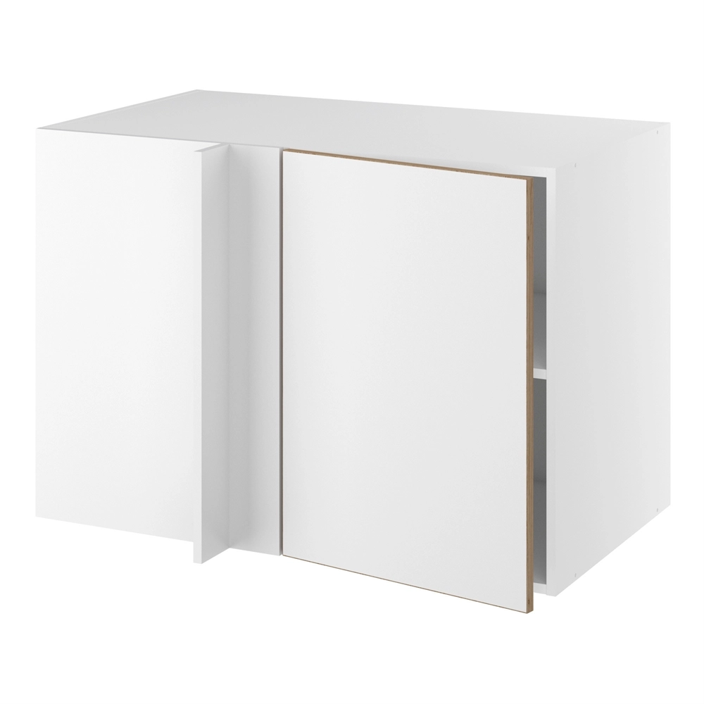 Hjørneindstiksskab m/1 hylde og blændplade B:600 (låge 496 mm. - min. 1150 mm. fra væg) H:704 D:580 B:1000