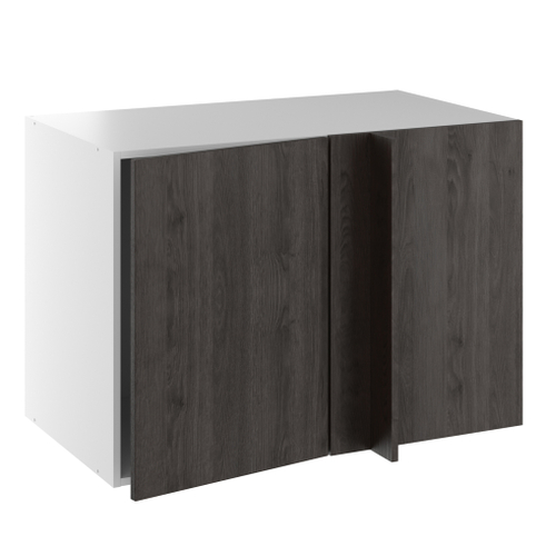 Kitchn Hjørneindstikskab med 1/2 karrusel og blændplade 