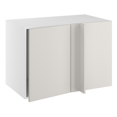 Hjørneindstiksskab, 496mm låge, blændplade, m/ 1/2 karrusel (min. 1150mm fra væg). H:704 B:1000 D:580