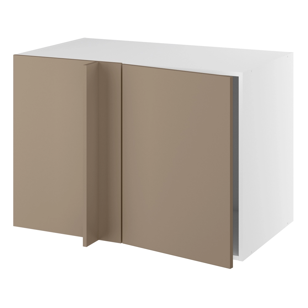 Hjørneindstiksskab, 496mm låge, blændplade, m/ 1/2 karrusel (min. 1150mm fra væg). H:704 B:1000 D:580