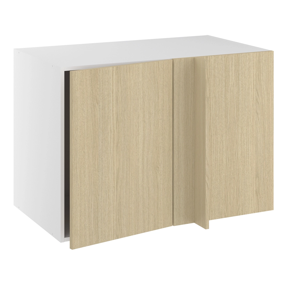 Hjørneindstiksskab, 496mm låge, blændplade, m/ 1/2 karrusel (min. 1150mm fra væg). H:704 B:1000 D:580