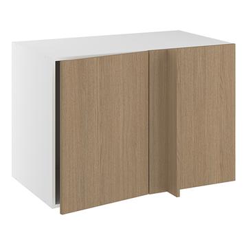 Hjørneindstiksskab, 496mm låge, blændplade, m/ 1/2 karrusel (min. 1150mm fra væg). H:704 B:1000 D:580