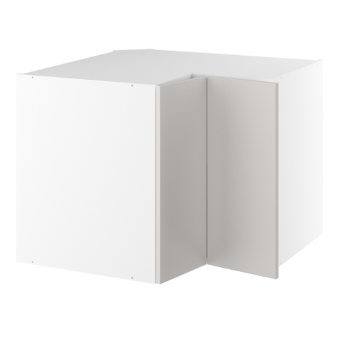 Vinkelunderskab, m/knæklåge (2 stk. B:296mm.), 1 hylde. H:704 B:900 D:580