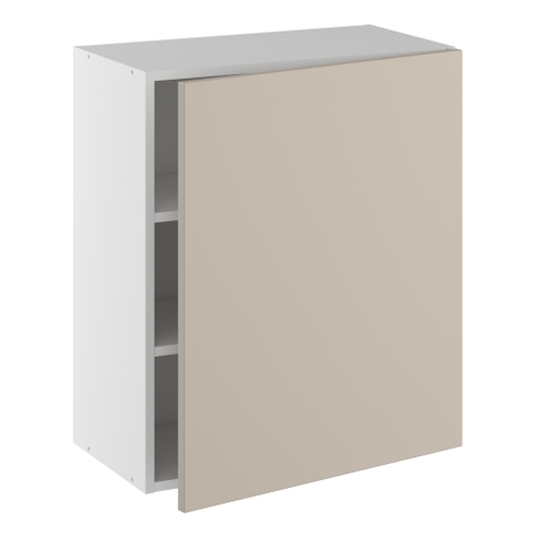 Underskab, halv dybde, 1 låge, 2 hylder. H:704 B:500 D:320