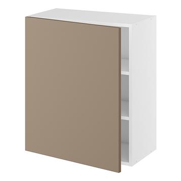 Underskab, halv dybde, 1 låge, 2 hylder. H:704 B:200 D:320