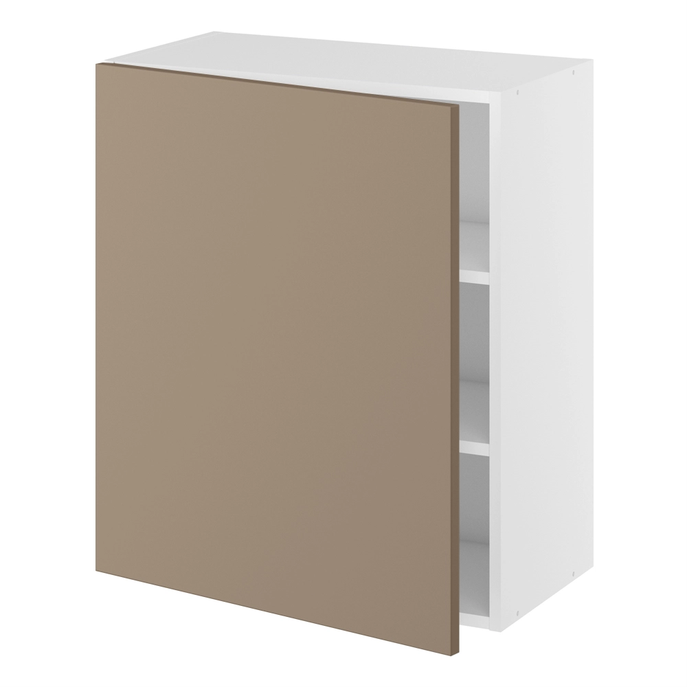 Underskab, halv dybde, 1 låge, 2 hylder. H:704 B:400 D:320