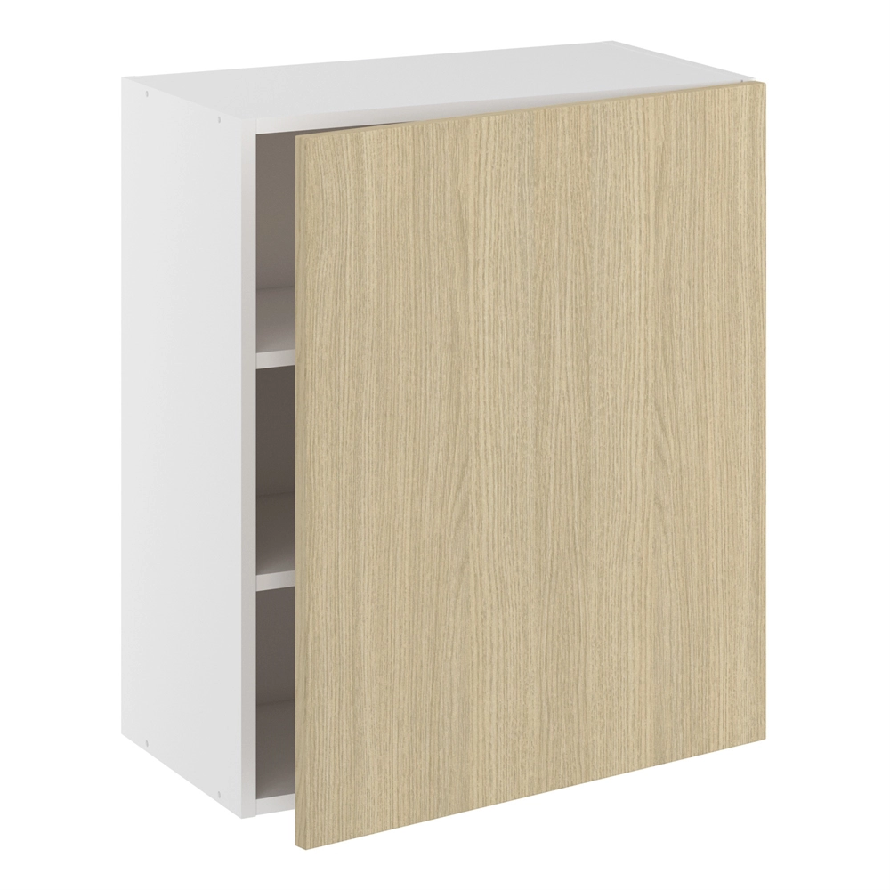 Underskab, halv dybde, 1 låge, 2 hylder. H:704 B:400 D:320