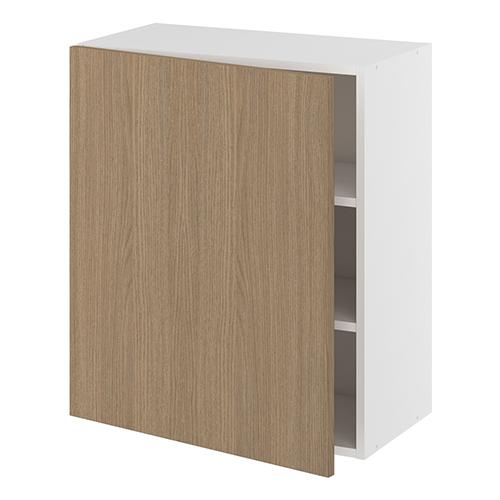 Underskab, halv dybde, 1 låge, 2 hylder. H:704 B:200 D:320