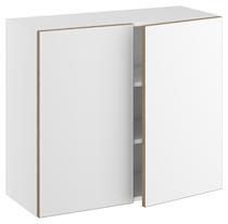 Hyldeskab 1/2 dybde, 2 hylder og 2 låger H:704 D:320 B:800