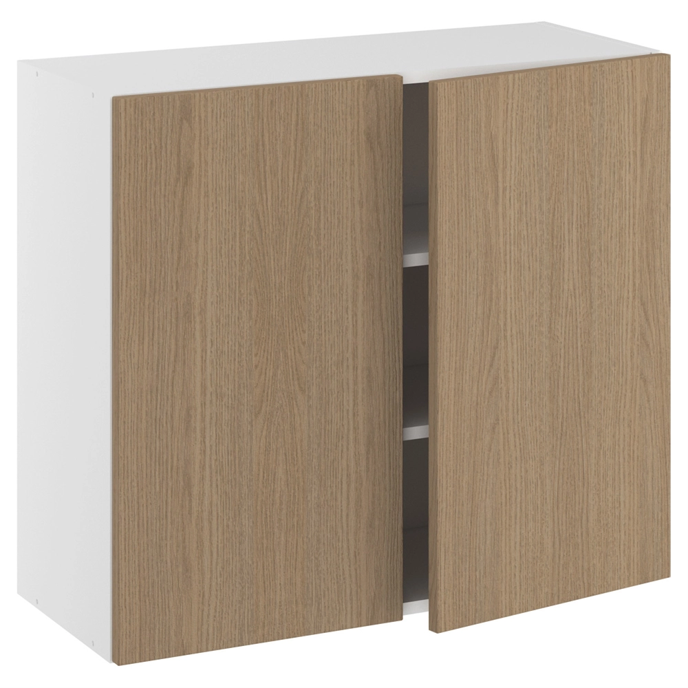 Underskab, halv dybde, m/dobbelt låger, 2 hylder. H:704 B:800 D:320