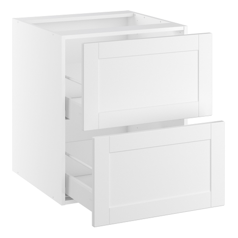 Kitchn Underskab, 2 skuffer. H:704 B:400 D:580