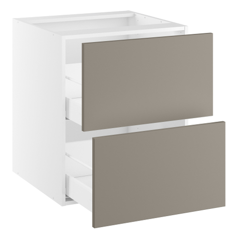 Underskab, 2 skuffer. H:704 B:800 D:580