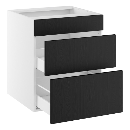 Kitchn Vaskeskab m/2 skuffer og 1 blændfront - skuffedybde 270 og 400 mm. H:704 D:580 B:600