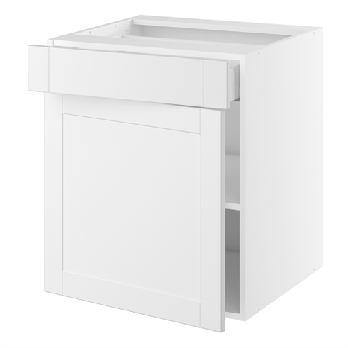 Kitchn Hyldeskab m/1 skuffe og 1 hylde H:704 D:580 B:600