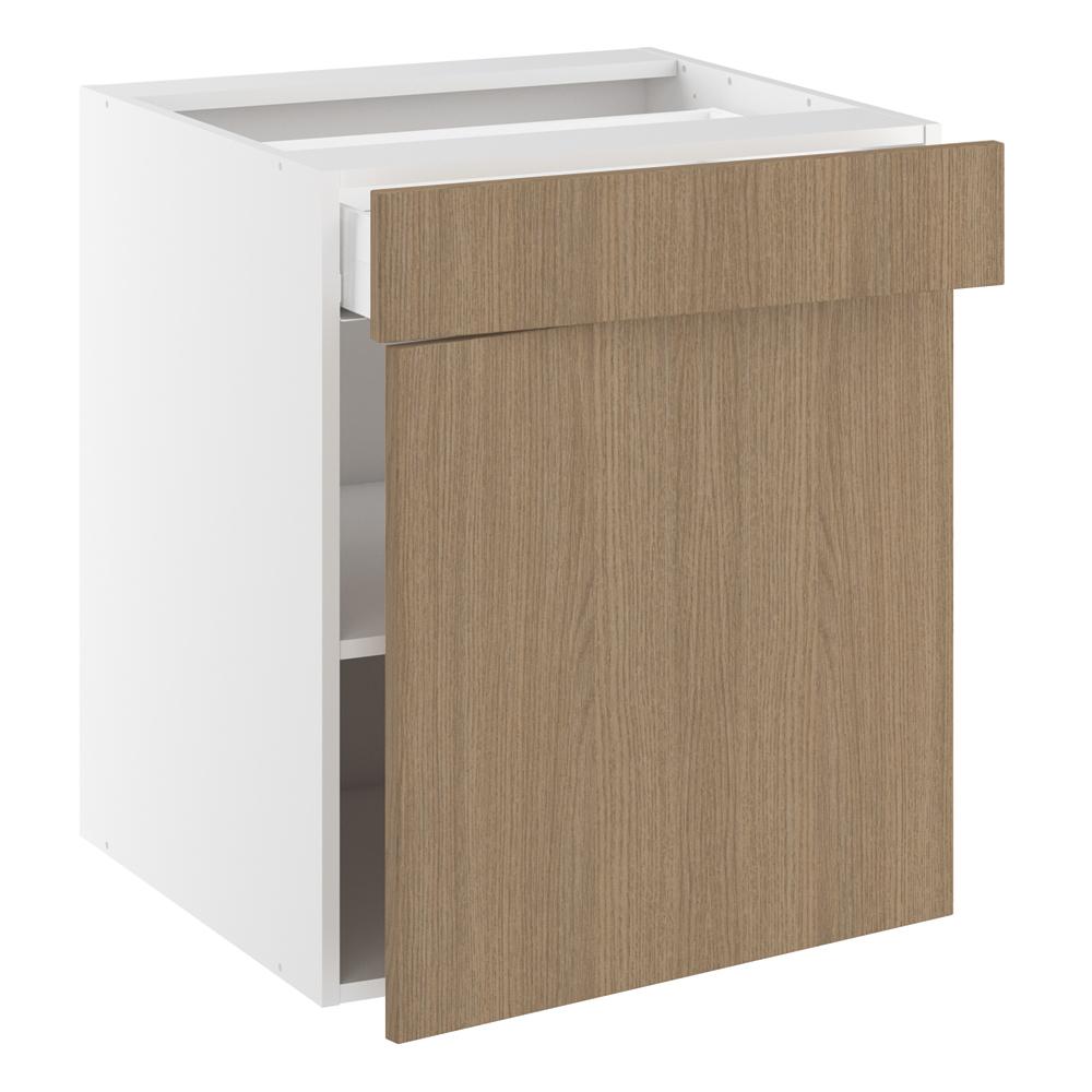 Underskab, 572mm låge, 1 skuffe, 1 hylde. H:704 B:600 D:580