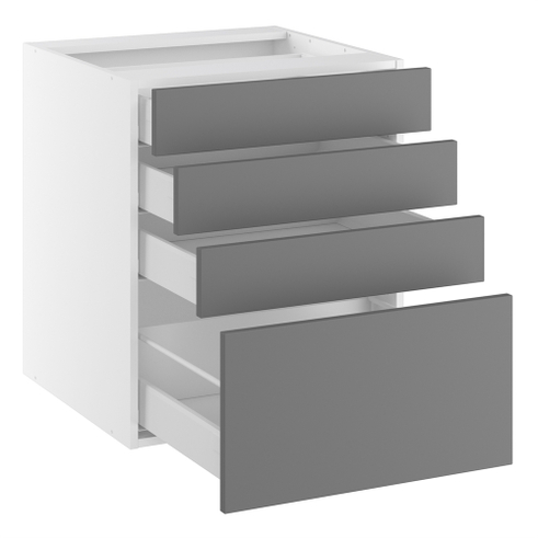 Kitchn Skuffeskab, 4 skuffer. H:704 B:400 D:580