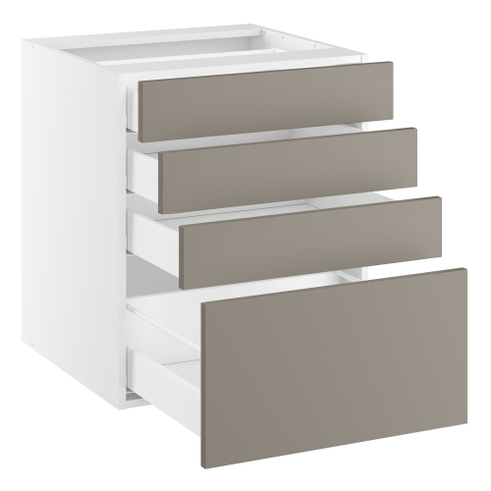 Underskab, 4 skuffer. H:704 B:500 D:580