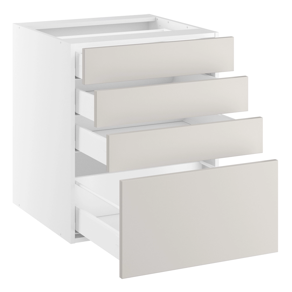 Underskab, 4 skuffer. H:704 B:400 D:580