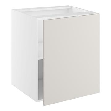 Underskab, 1 låge, 1 hylde. H:704 B:200 D:580