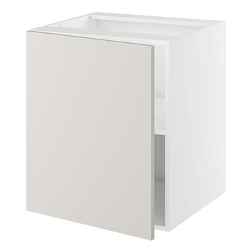 Underskab, 1 låge, 1 hylde. H:704 B:200 D:580