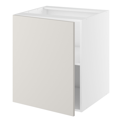 Underskab, 1 låge, 1 hylde. H:704 B:400 D:580