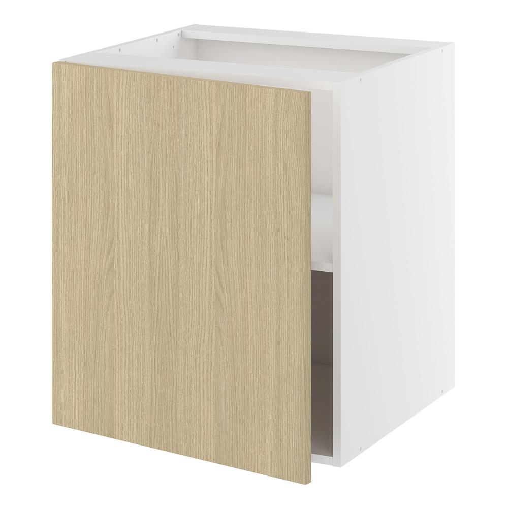 Underskab, 1 låge, 1 hylde. H:704 B:600 D:580