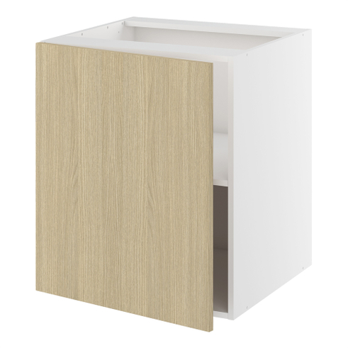 Underskab, 1 låge, 1 hylde. H:704 B:400 D:580