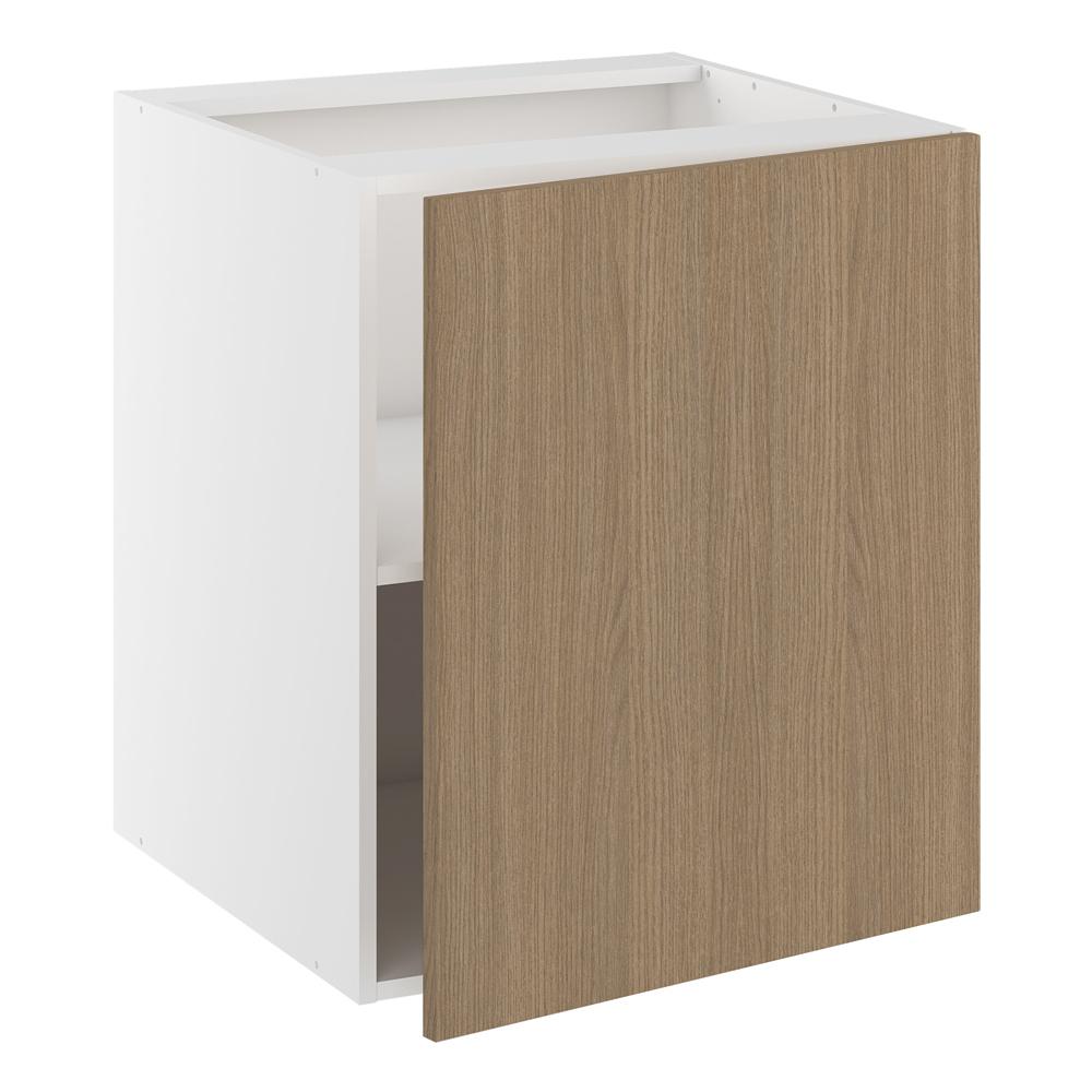 Underskab, 1 låge, 1 hylde. H:704 B:600 D:580