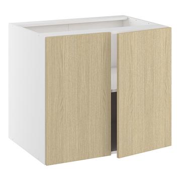 Underskab, m/dobbelt låger, 1 hylde. H:704 B:1000 D:580