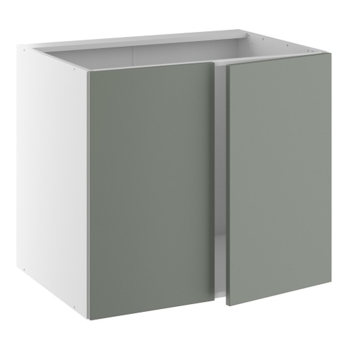 Kitchn Bredt vaskeskab med 2 låger