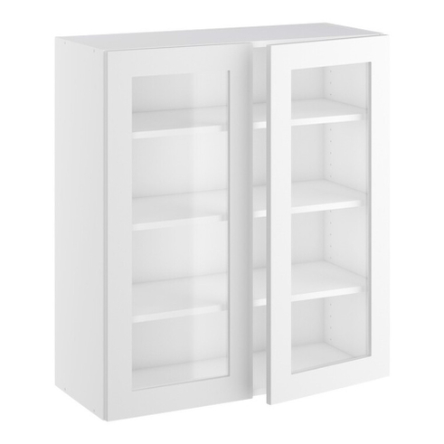 Kitchn Vitrineskab 3 hylder og 2 låger H:896 D:320 B:800