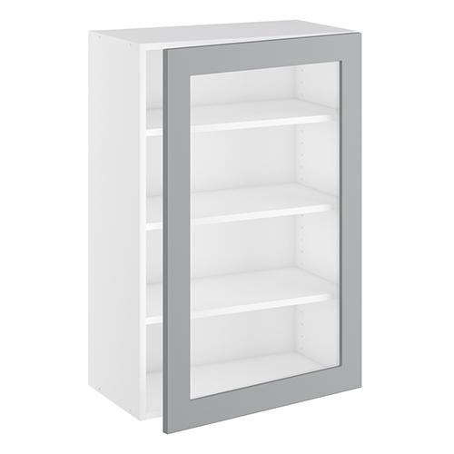 Kitchn Vitrineskab 3 hylder og 1 låge H:896 D:320 B:400