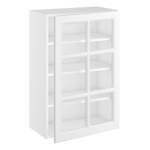 Kitchn Vitrineskab 3 hylder og 1 låge H:896 D:320 B:400